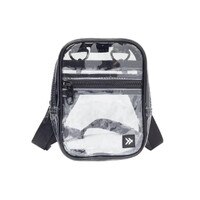 Thread crossbody bag clear